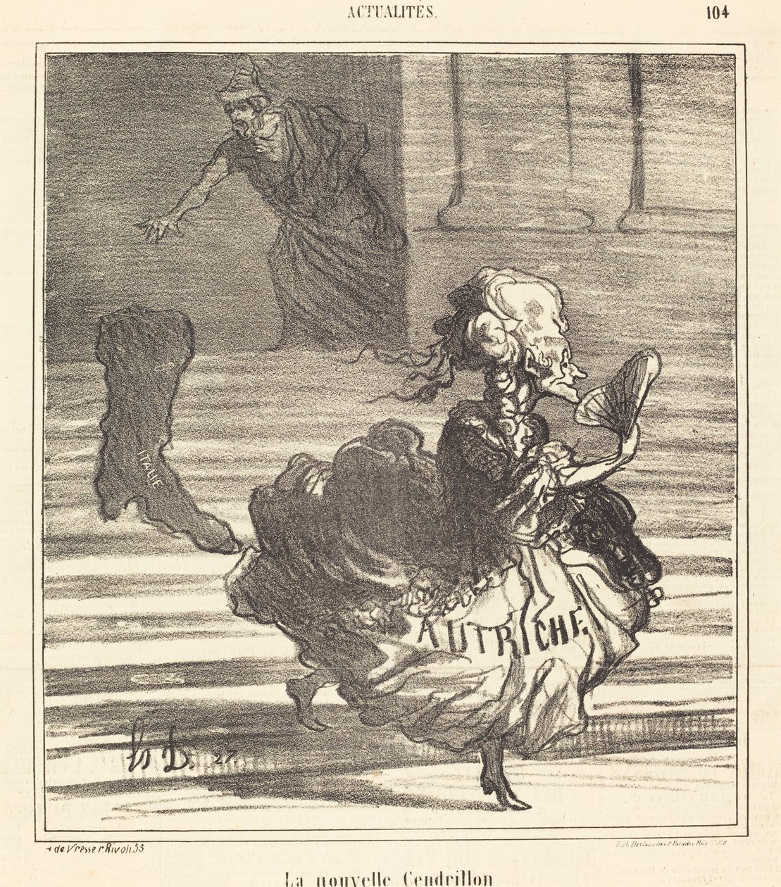 Uusi Tuhkimo tekijältä Honoré Daumier