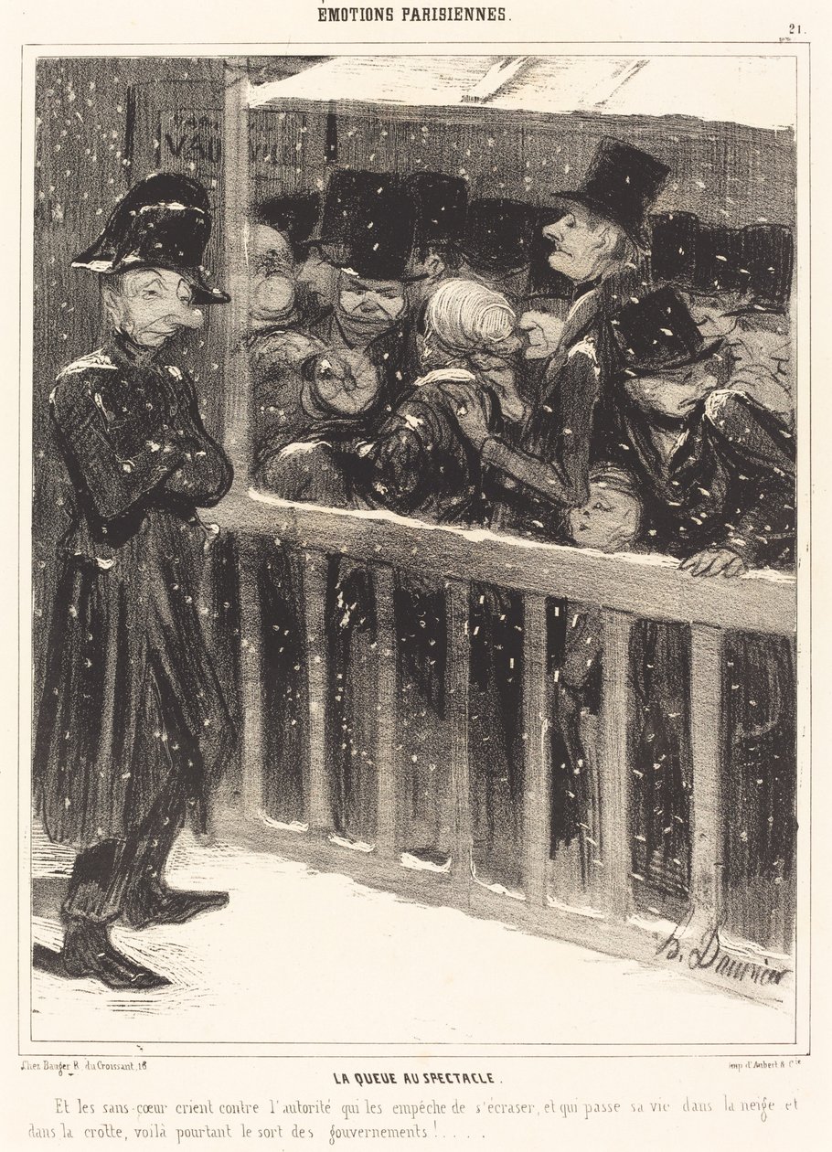 Jono näyttelyssä tekijältä Honoré Daumier