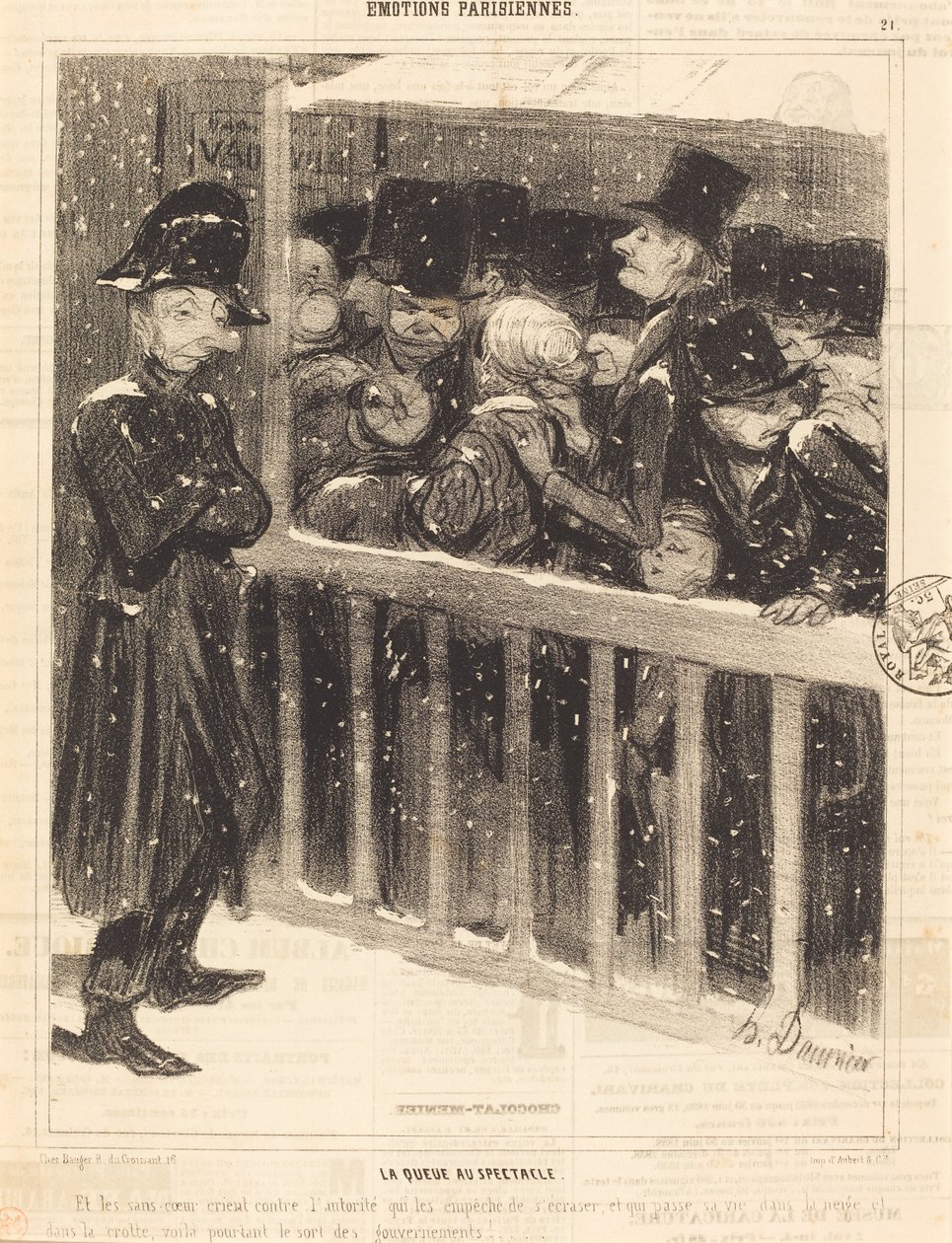Jono esityksessä tekijältä Honoré Daumier