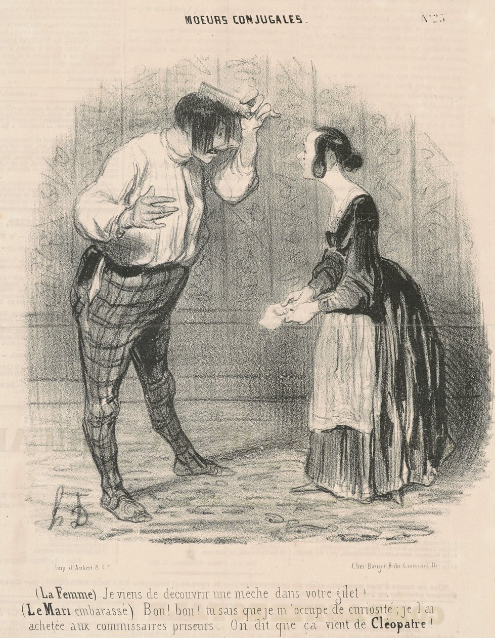 Vaimo. Löysin juuri sydämen... tekijältä Honoré Daumier