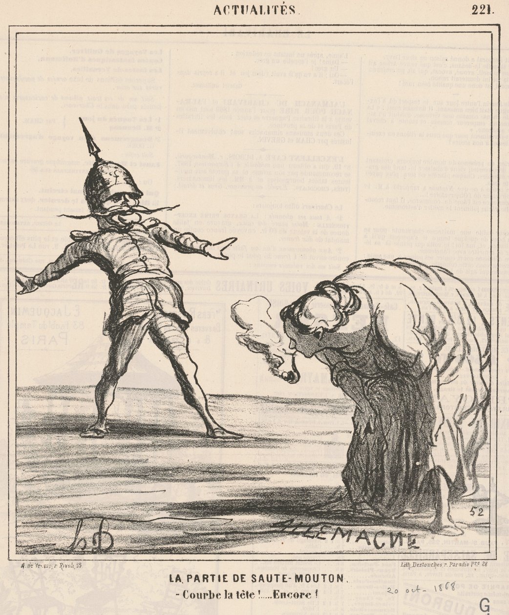 Hyppy-osa tekijältä Honoré Daumier