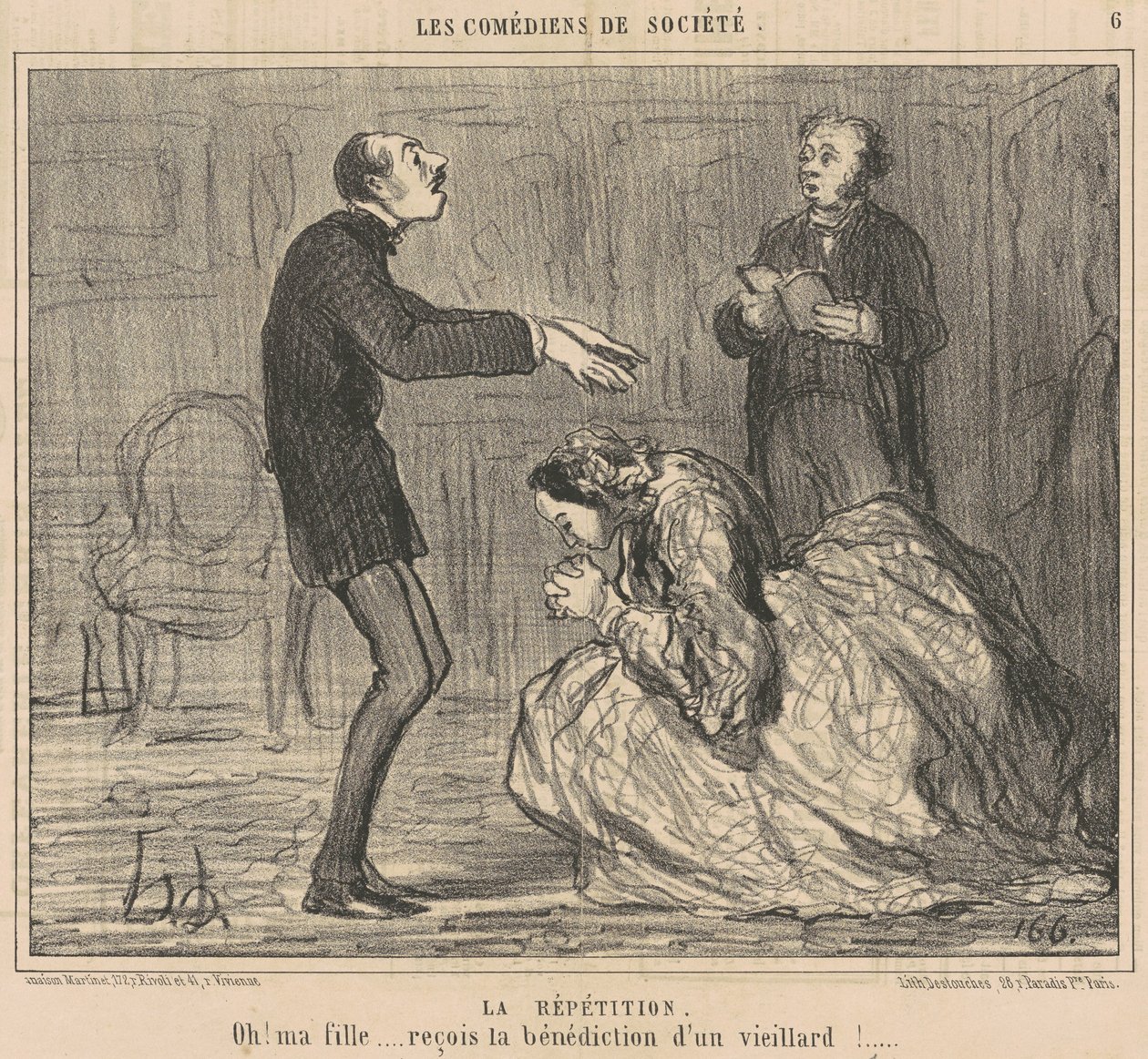 Toisto tekijältä Honoré Daumier