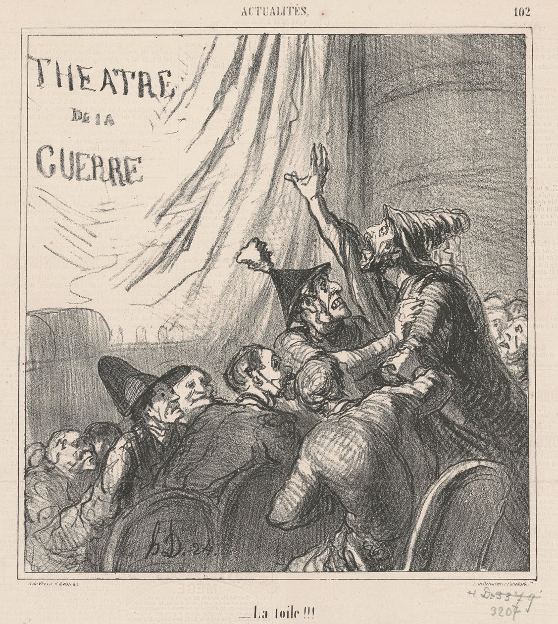 Verkko!!! tekijältä Honoré Daumier