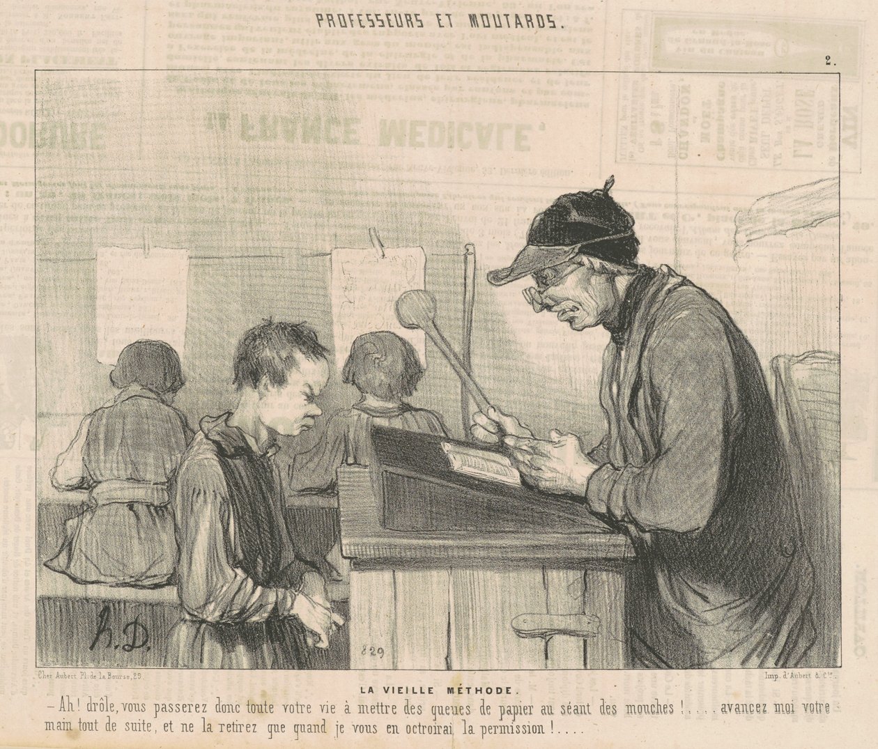 Vanha menetelmä tekijältä Honoré Daumier