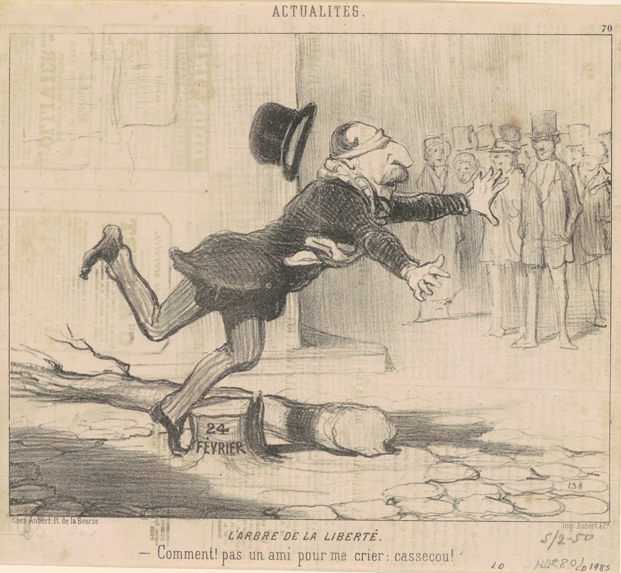 Vapauden puu tekijältä Honoré Daumier