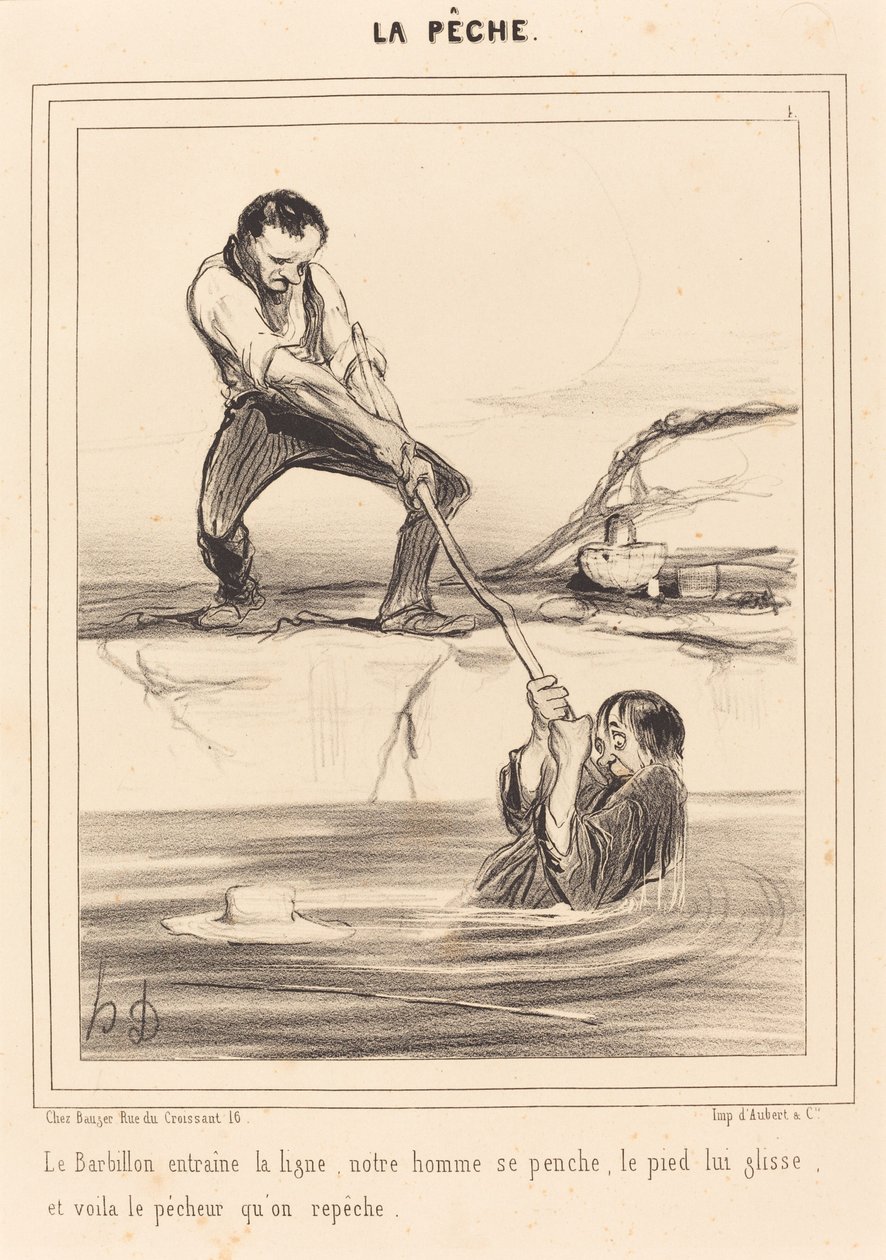 Barbillon sisältää... tekijältä Honoré Daumier