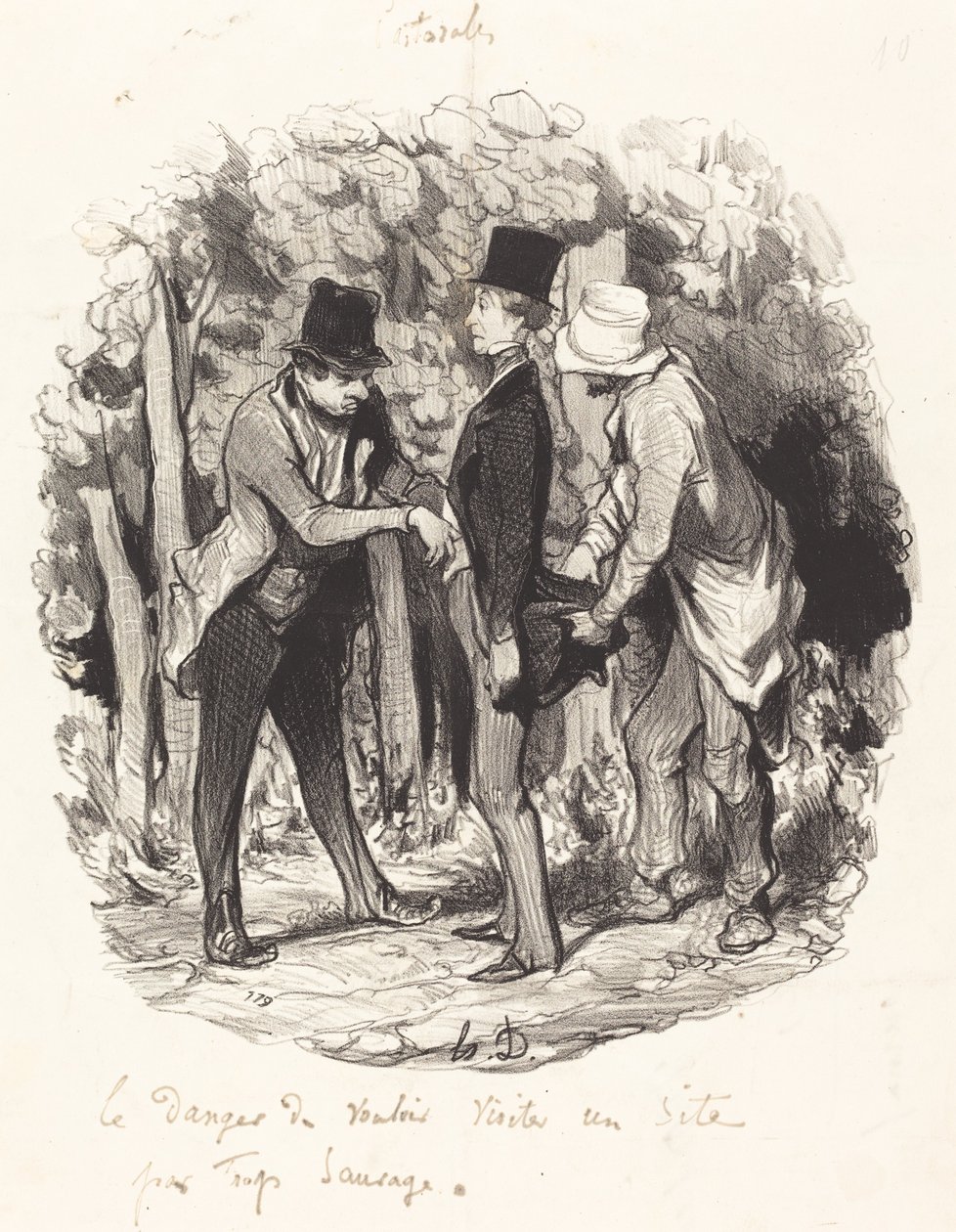 Vaara... vierailla sivustolla, joka on liian villi tekijältä Honoré Daumier