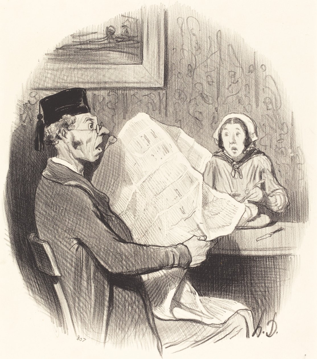 Yhä hirviö muoto tekijältä Honoré Daumier