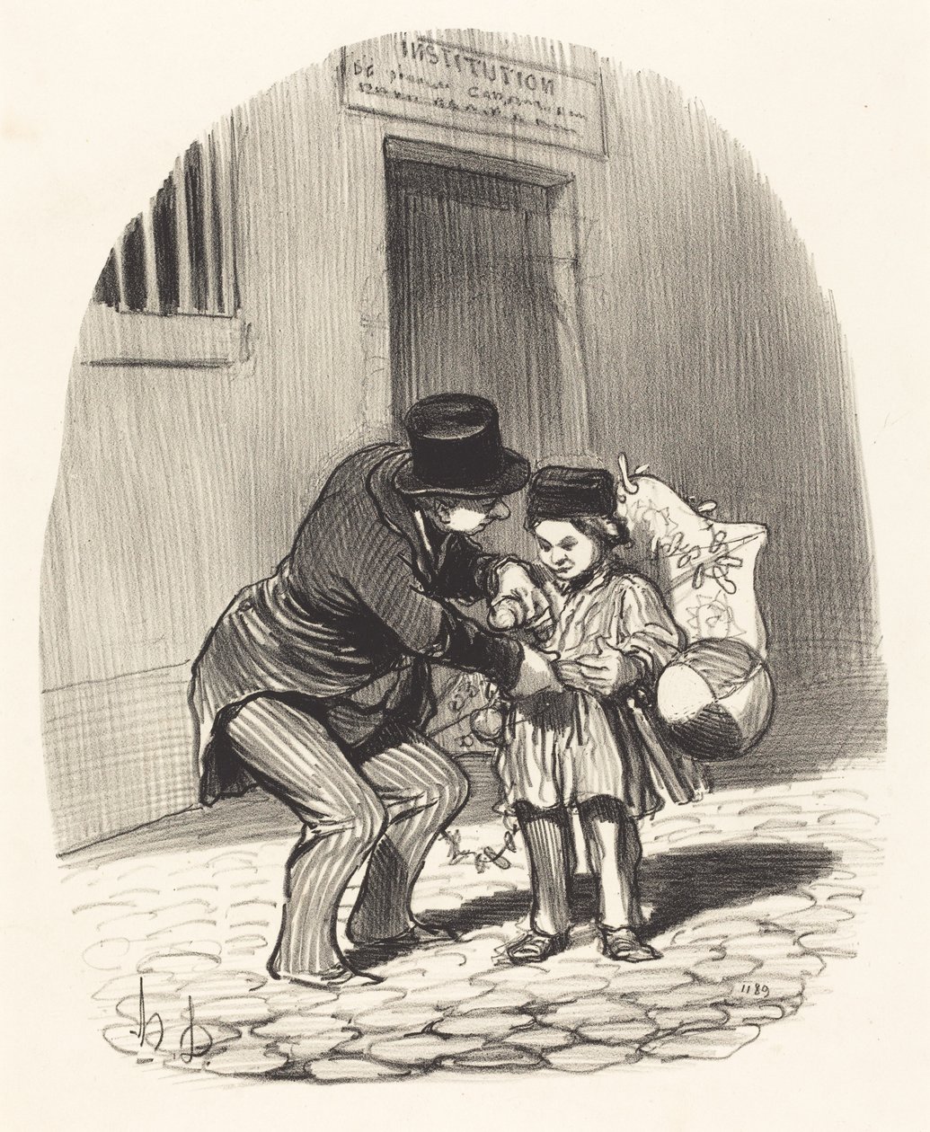 Päivä ulkona tekijältä Honoré Daumier
