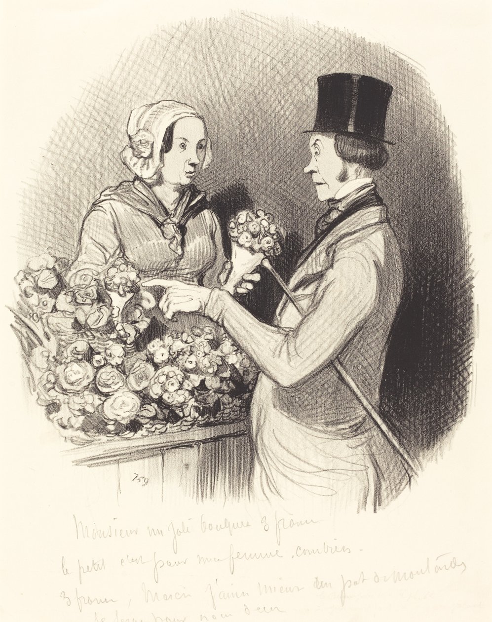 Päivä, jolloin täytyy olla rohkea tekijältä Honoré Daumier
