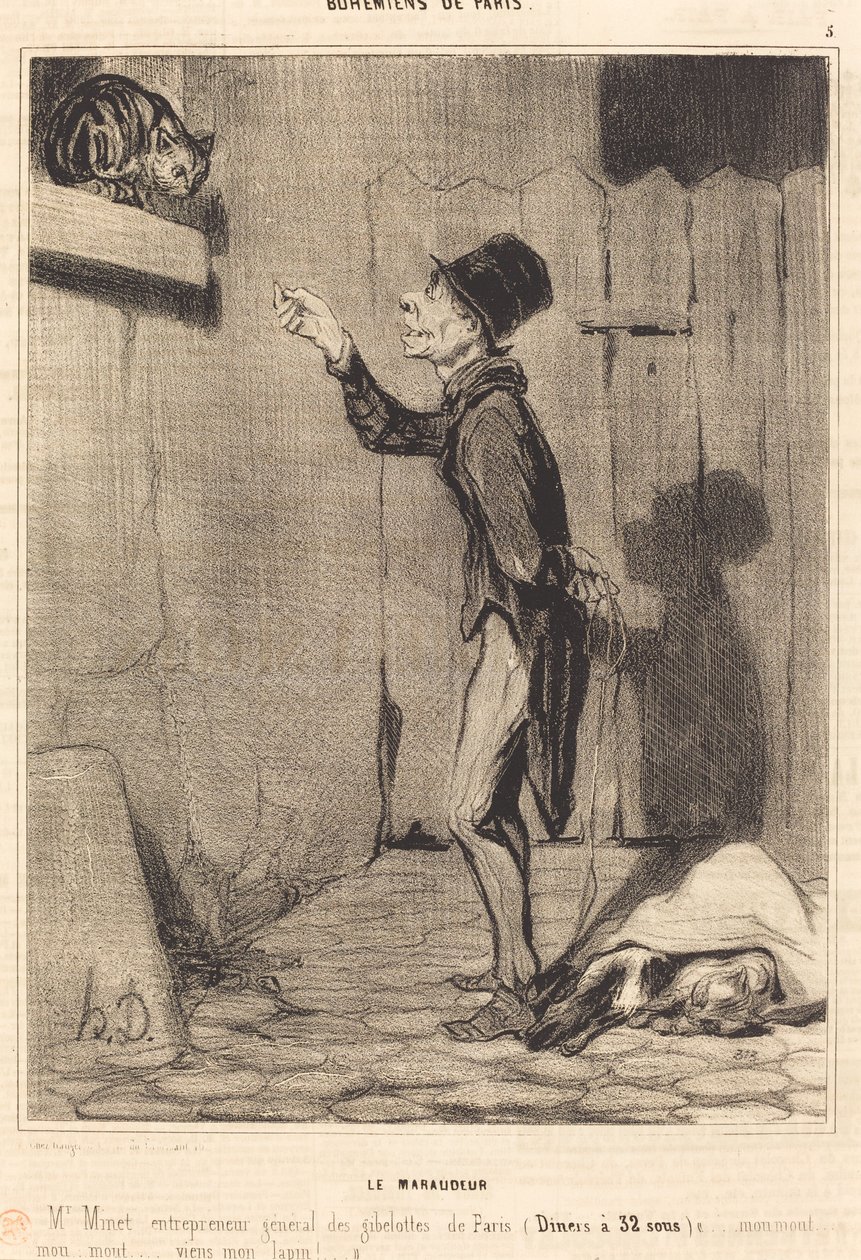 Marauder tekijältä Honoré Daumier