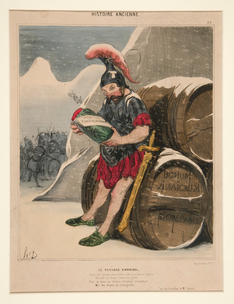 kulku tekijältä Honoré Daumier