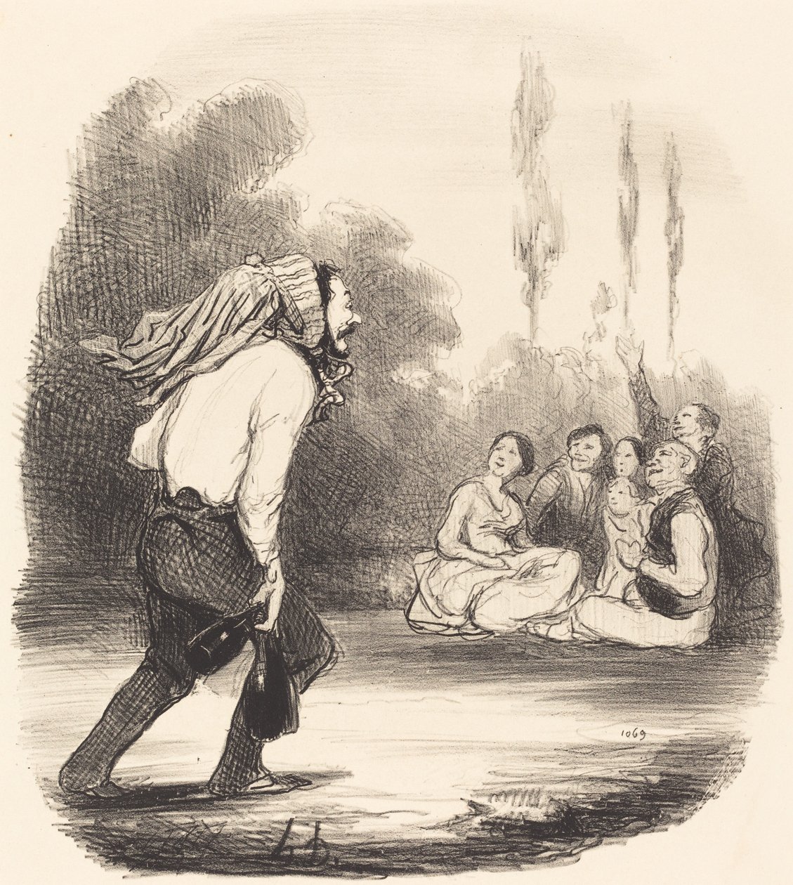 Yhteiskunnan jokerin tekijältä Honoré Daumier