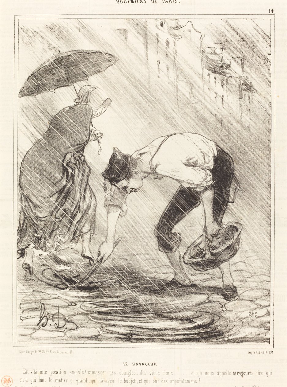 Ravager tekijältä Honoré Daumier
