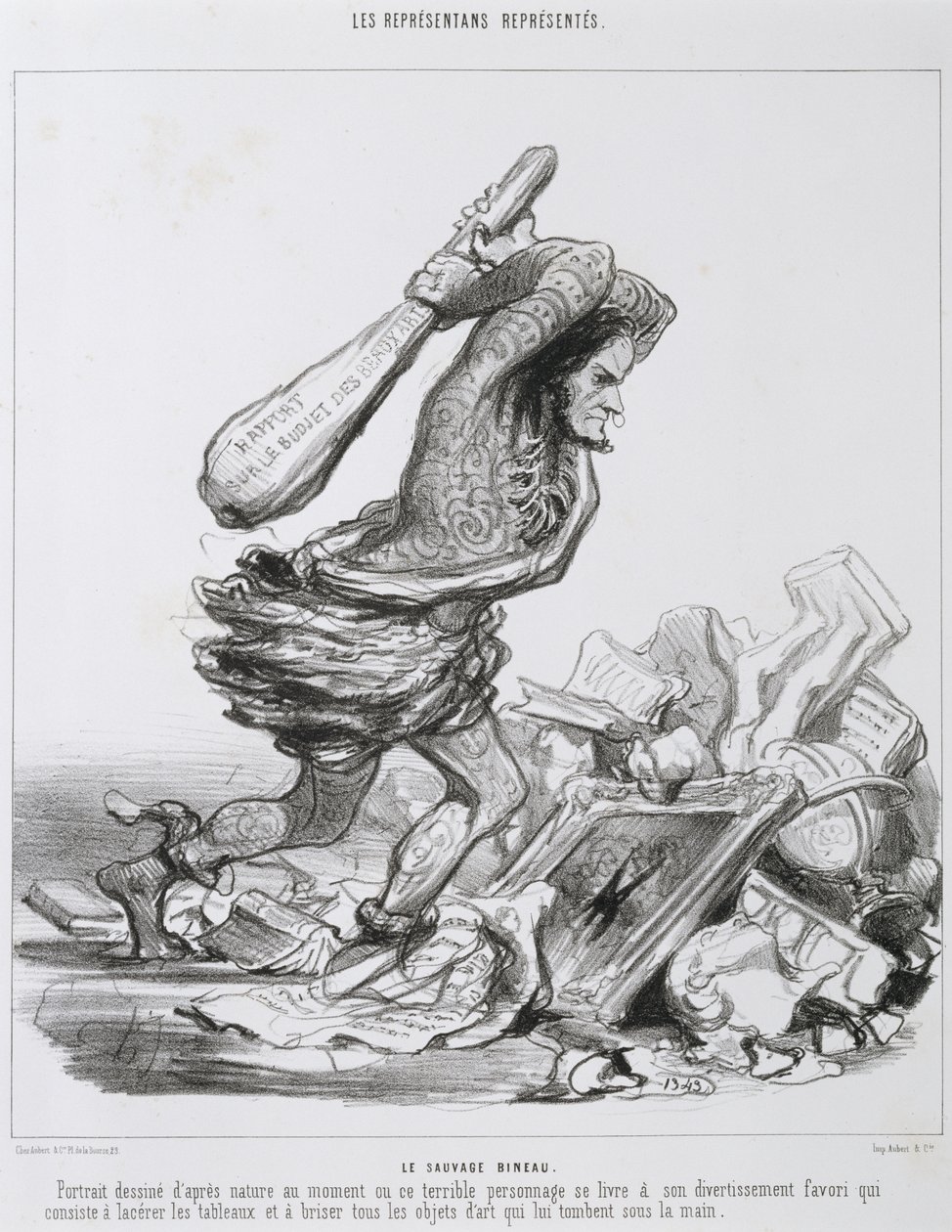 Villi Bineau tekijältä Honoré Daumier