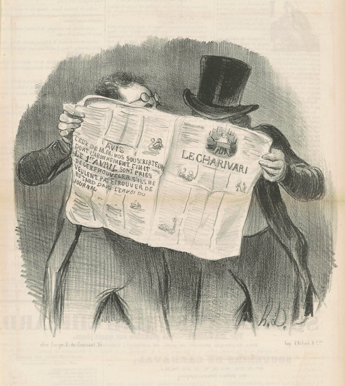 Charivarin lukeminen tekijältä Honoré Daumier