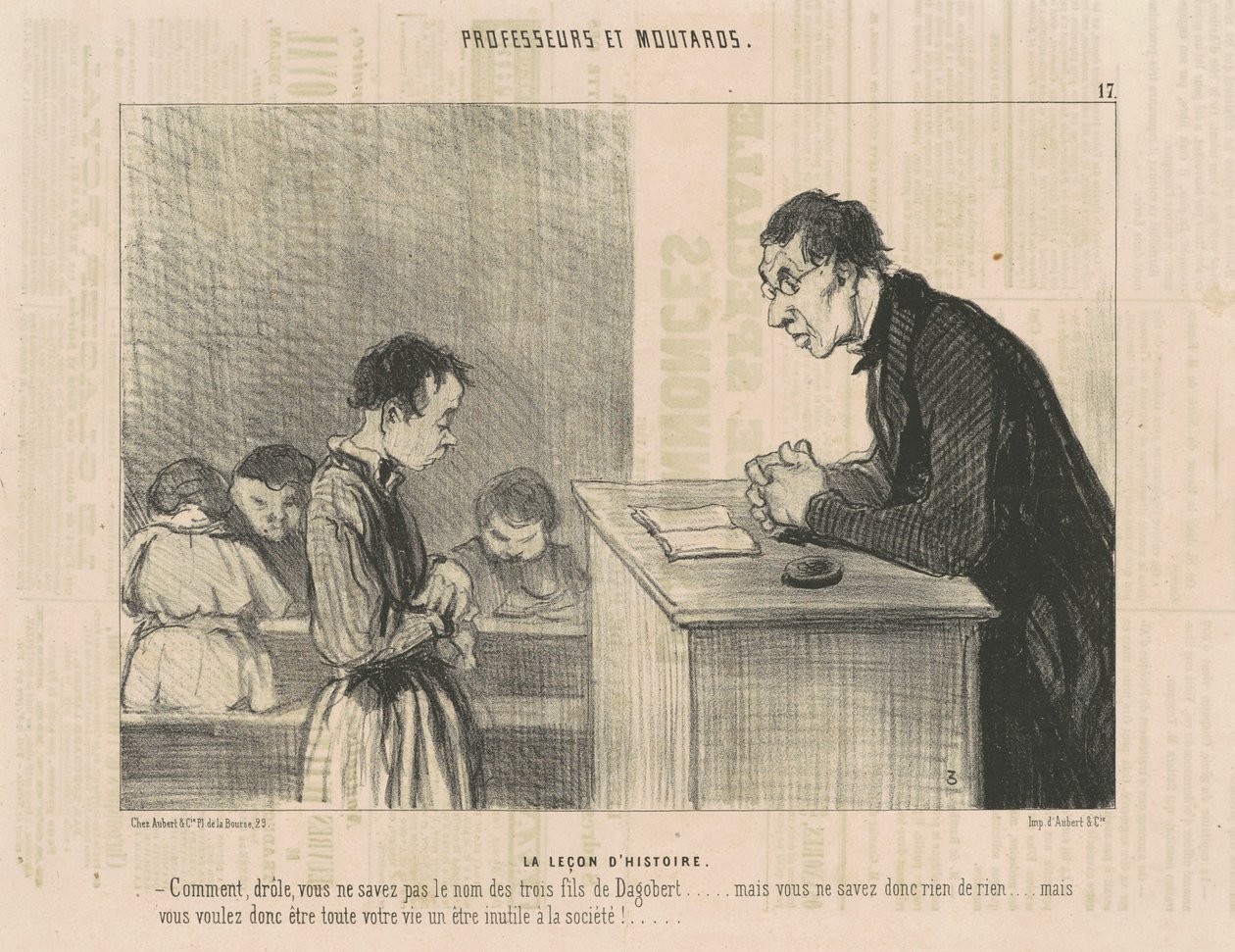 Historian oppitunti tekijältä Honoré Daumier