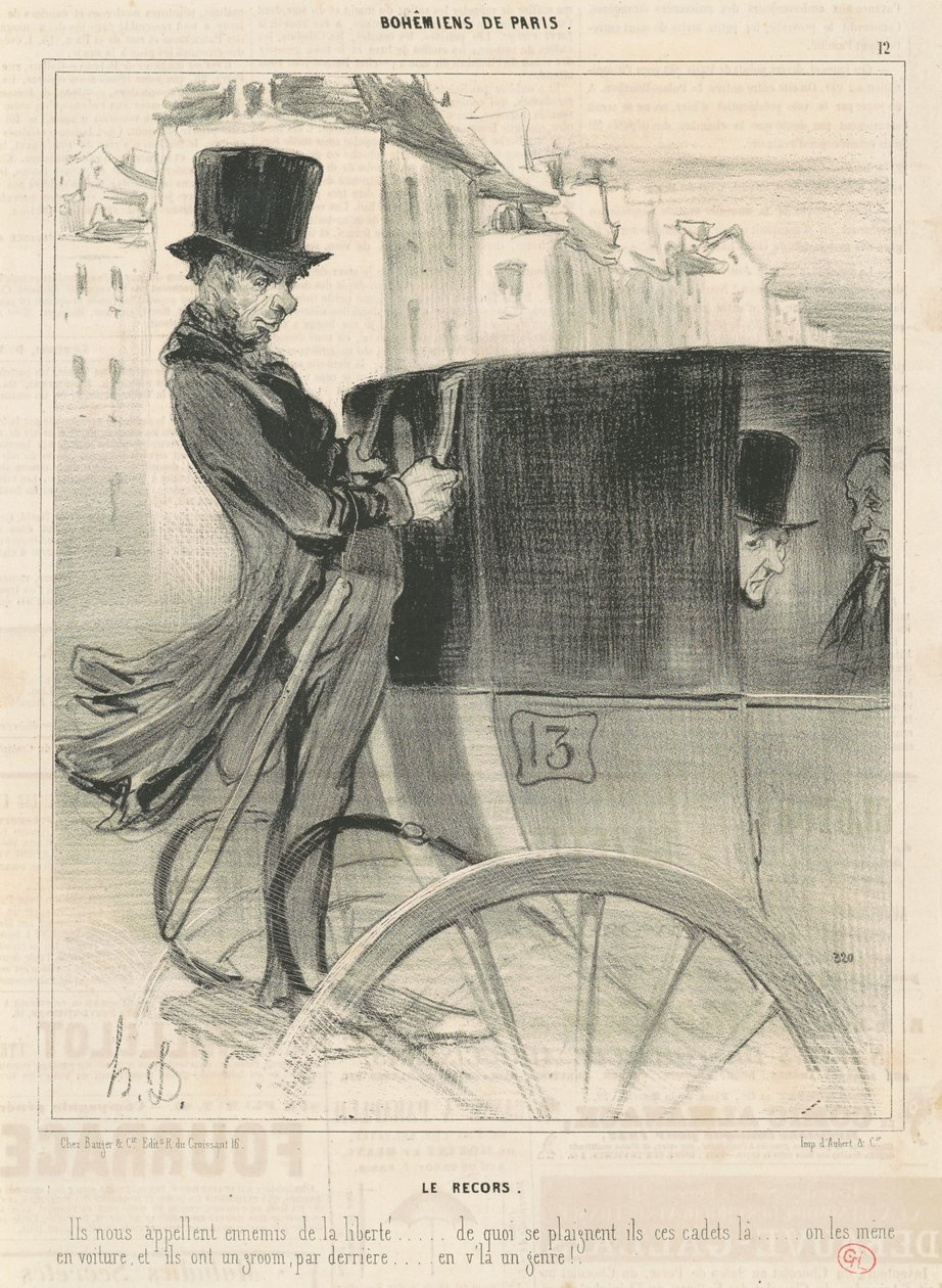 Le ennätys tekijältä Honoré Daumier
