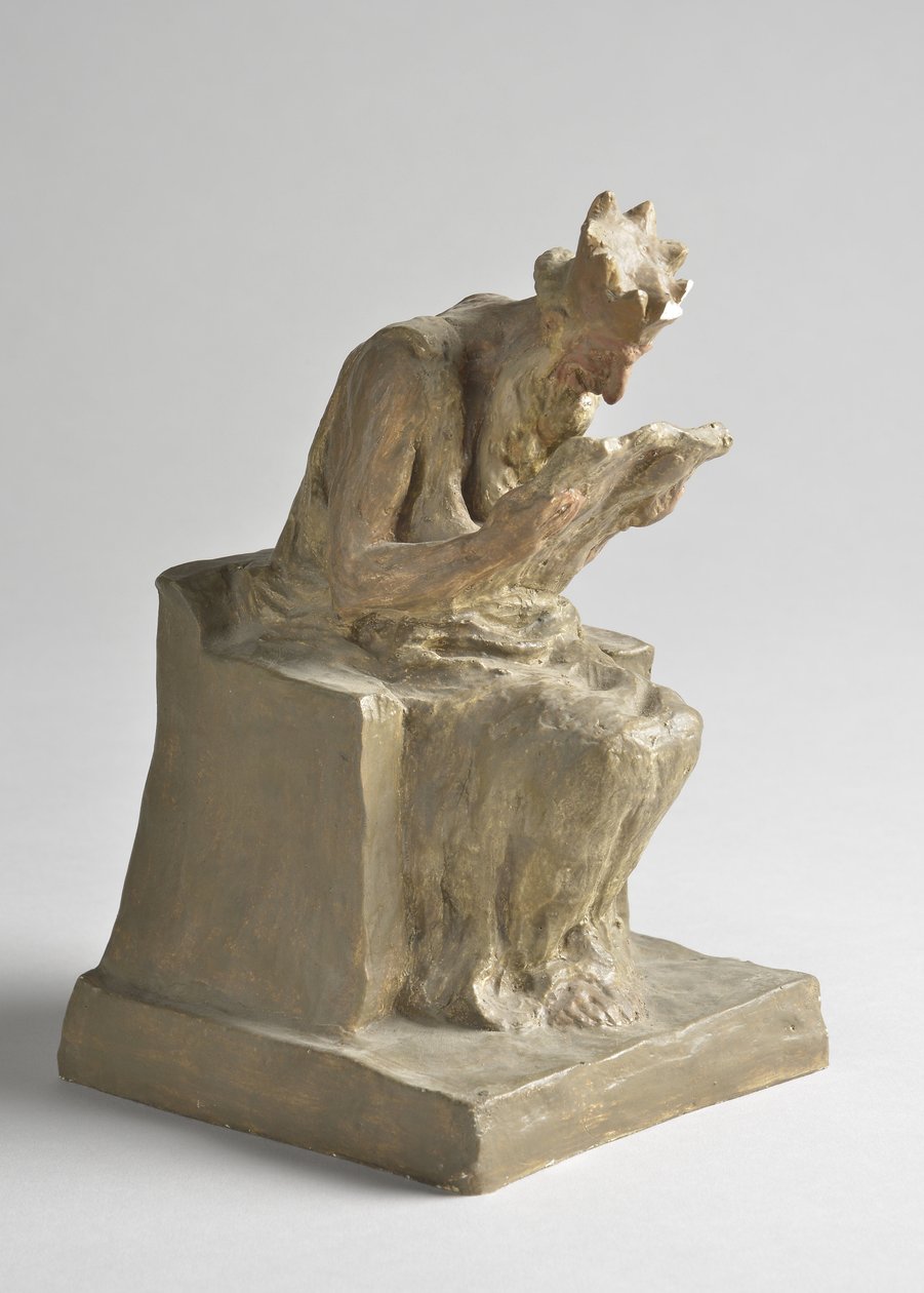 Kuningas Minos veistos Honore Daumier (1808-1879) Aurinko 10,5x11,5x18,5 cm MUSEE OF BEAUTS ARTS - PALAIS LONGCHAMP Marseille tekijältä Honoré Daumier