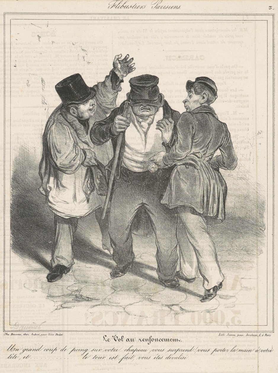 Varkaus välitunnilla tekijältä Honoré Daumier
