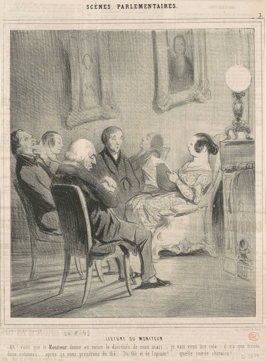 monitorisoitin tekijältä Honoré Daumier