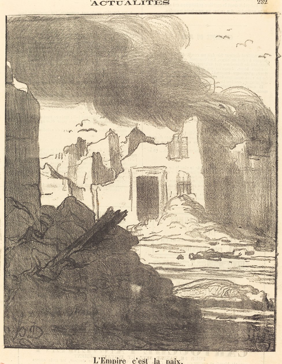 Imperiumi on rauha tekijältä Honoré Daumier