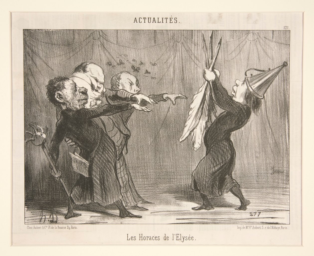 The Horaces of the tekijältä Honoré Daumier