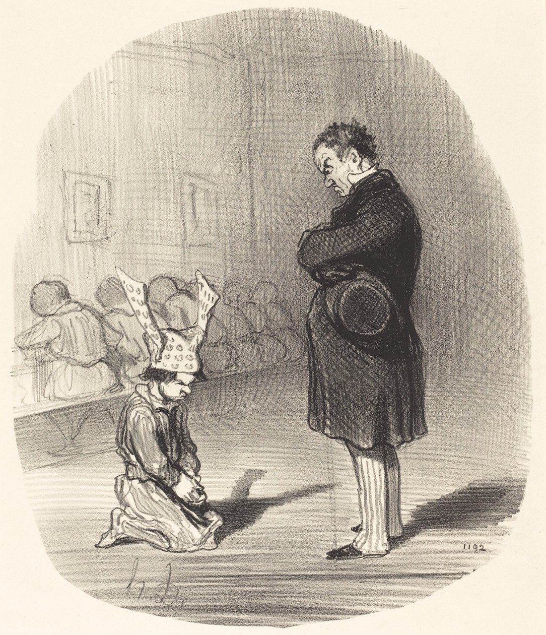 Kapinan jälkimainingeissa tekijältä Honoré Daumier