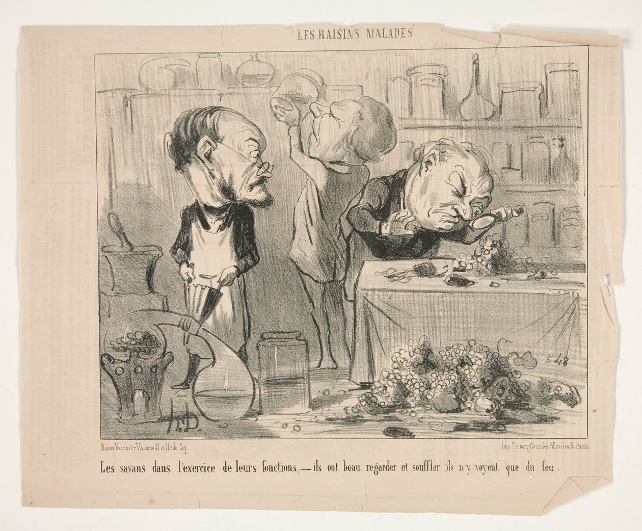 Tutkijat tekijältä Honoré Daumier