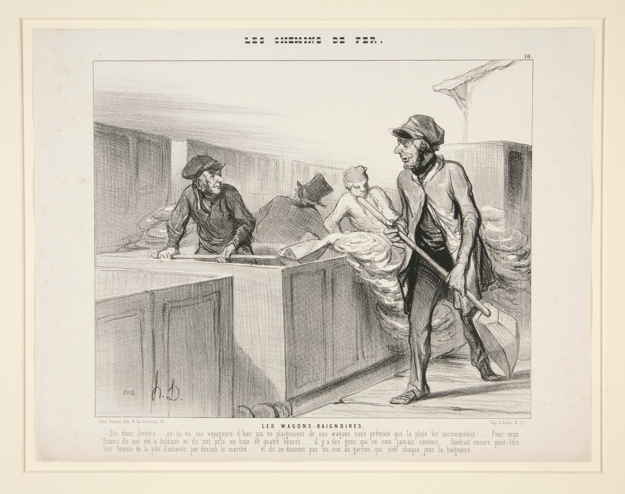 Kylpyautot: Hei, Jerome tekijältä Honoré Daumier
