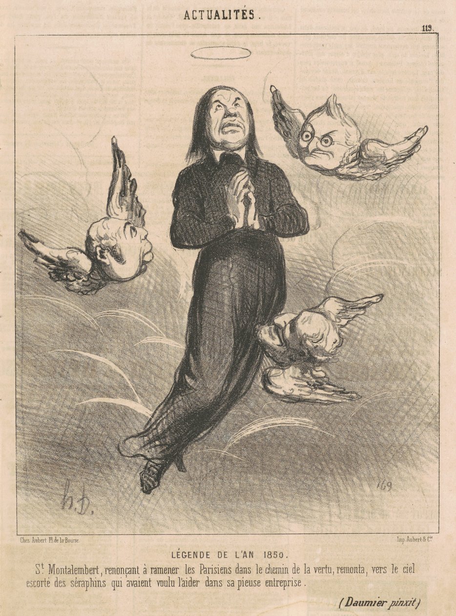 Vuoden 1850 legenda tekijältä Honoré Daumier