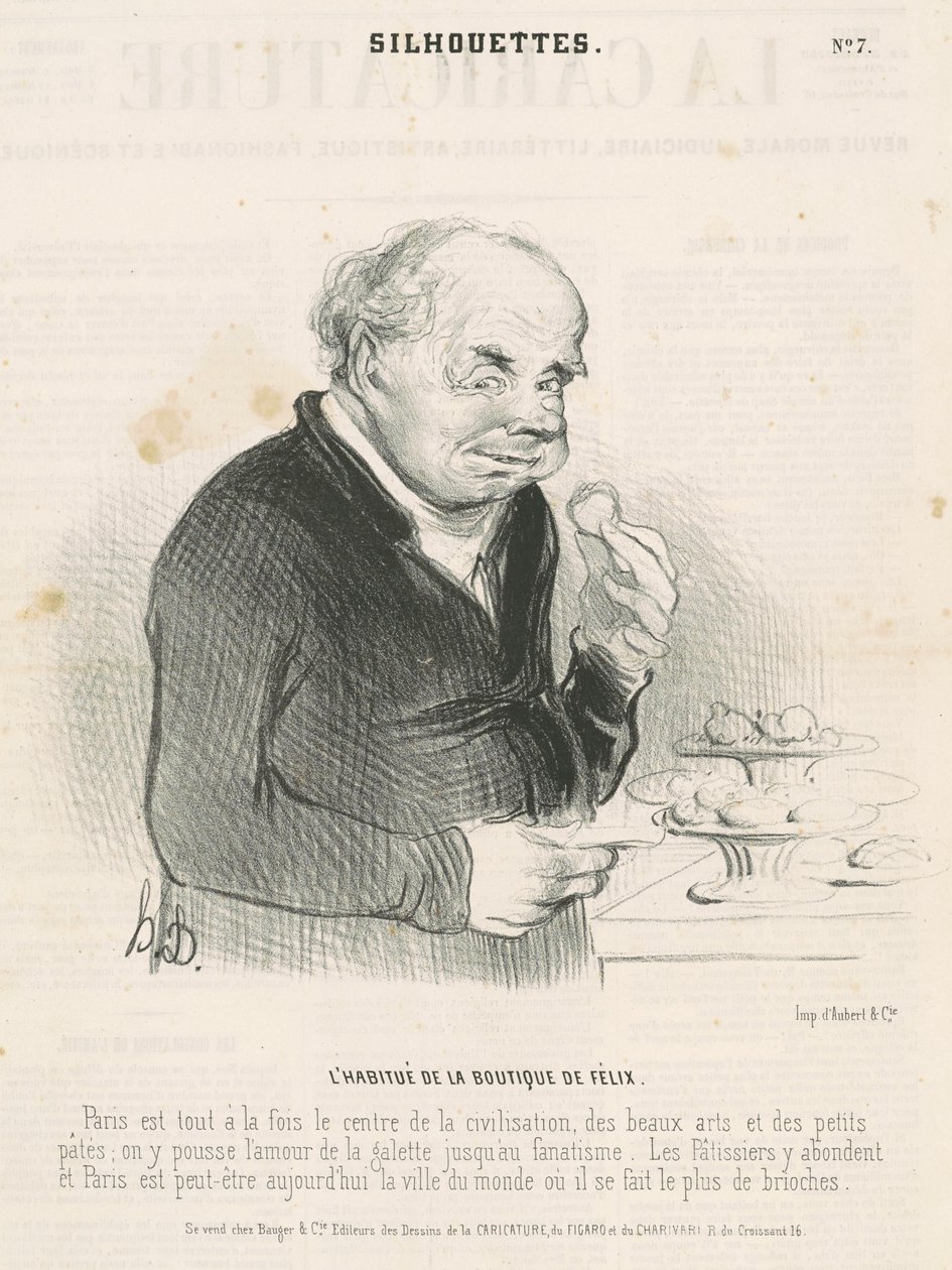 Tavallinen Félixin kaupassa tekijältä Honoré Daumier