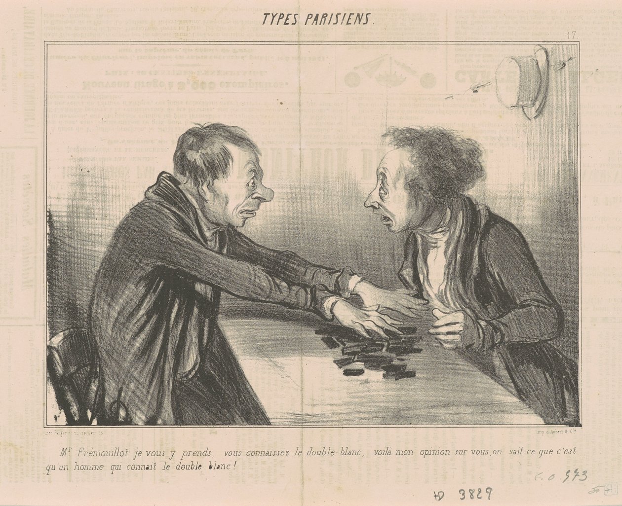 Herra Frémouillot, vien sinut sinne, tiedätkö... tekijältä Honoré Daumier
