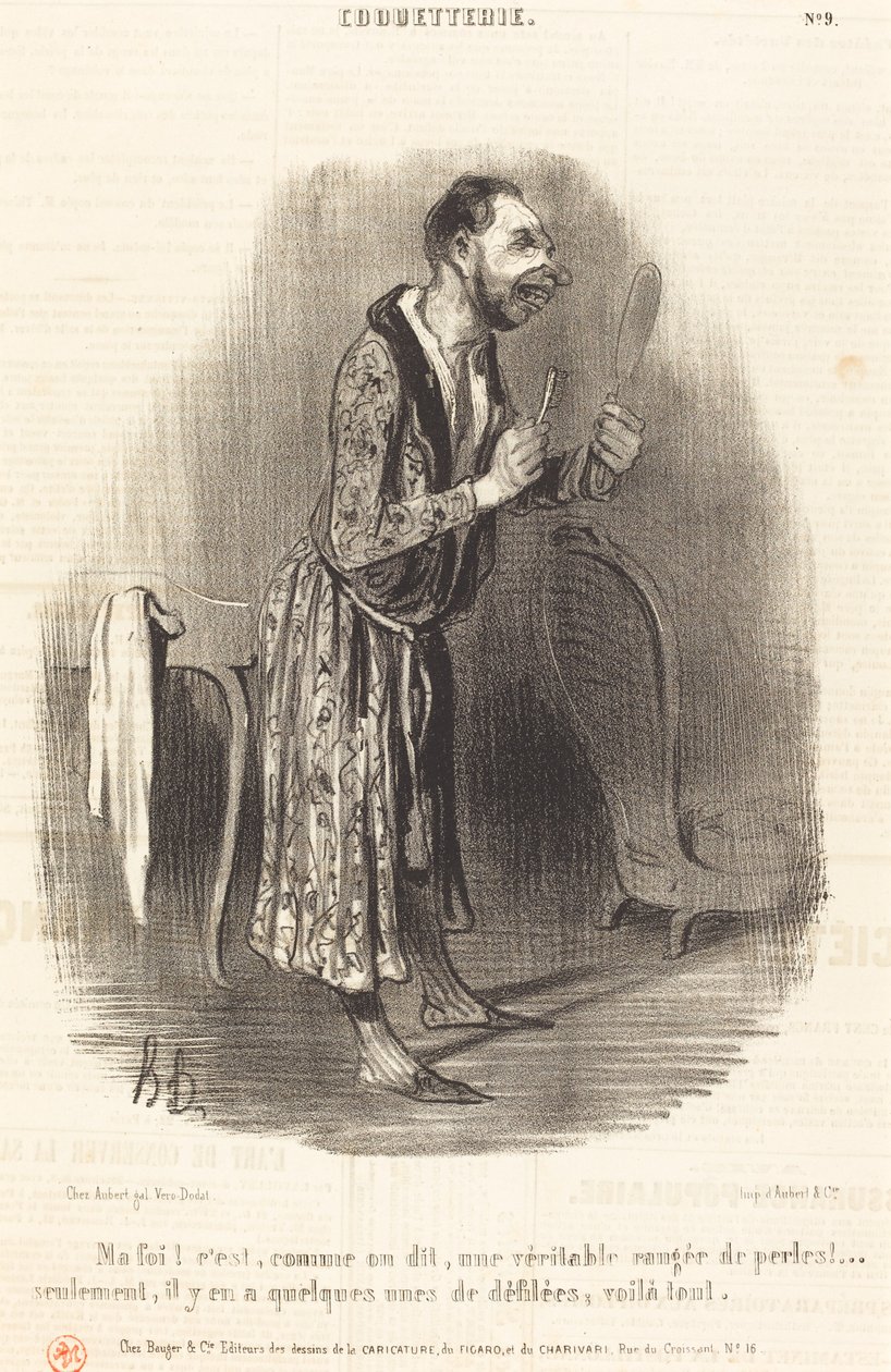 Uskoni! niin kuin sanotaan... tekijältä Honoré Daumier