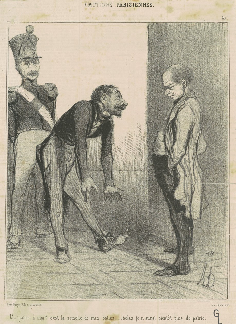 Minun kotimaani, minun?... tekijältä Honoré Daumier