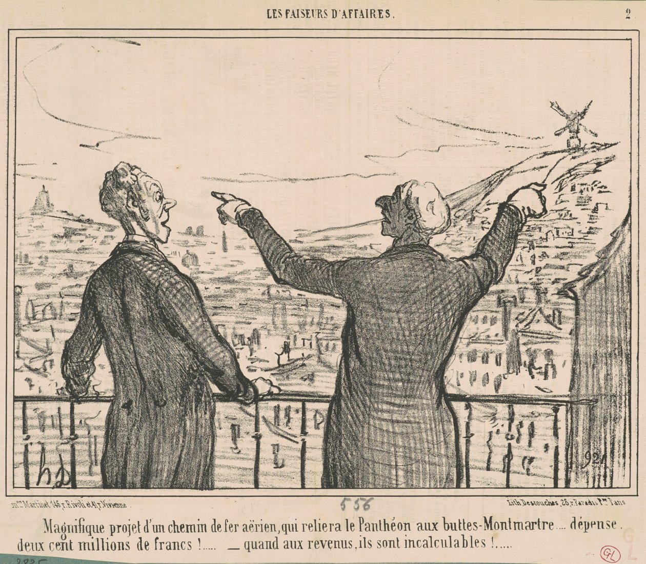 Upea projekti... tekijältä Honoré Daumier