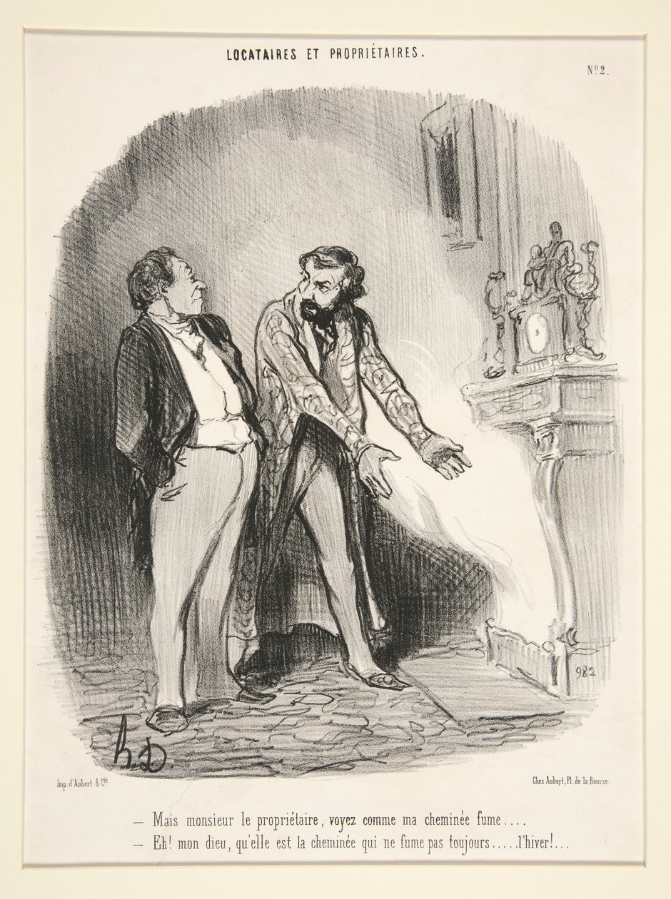 Mutta herra omistaja tekijältä Honoré Daumier