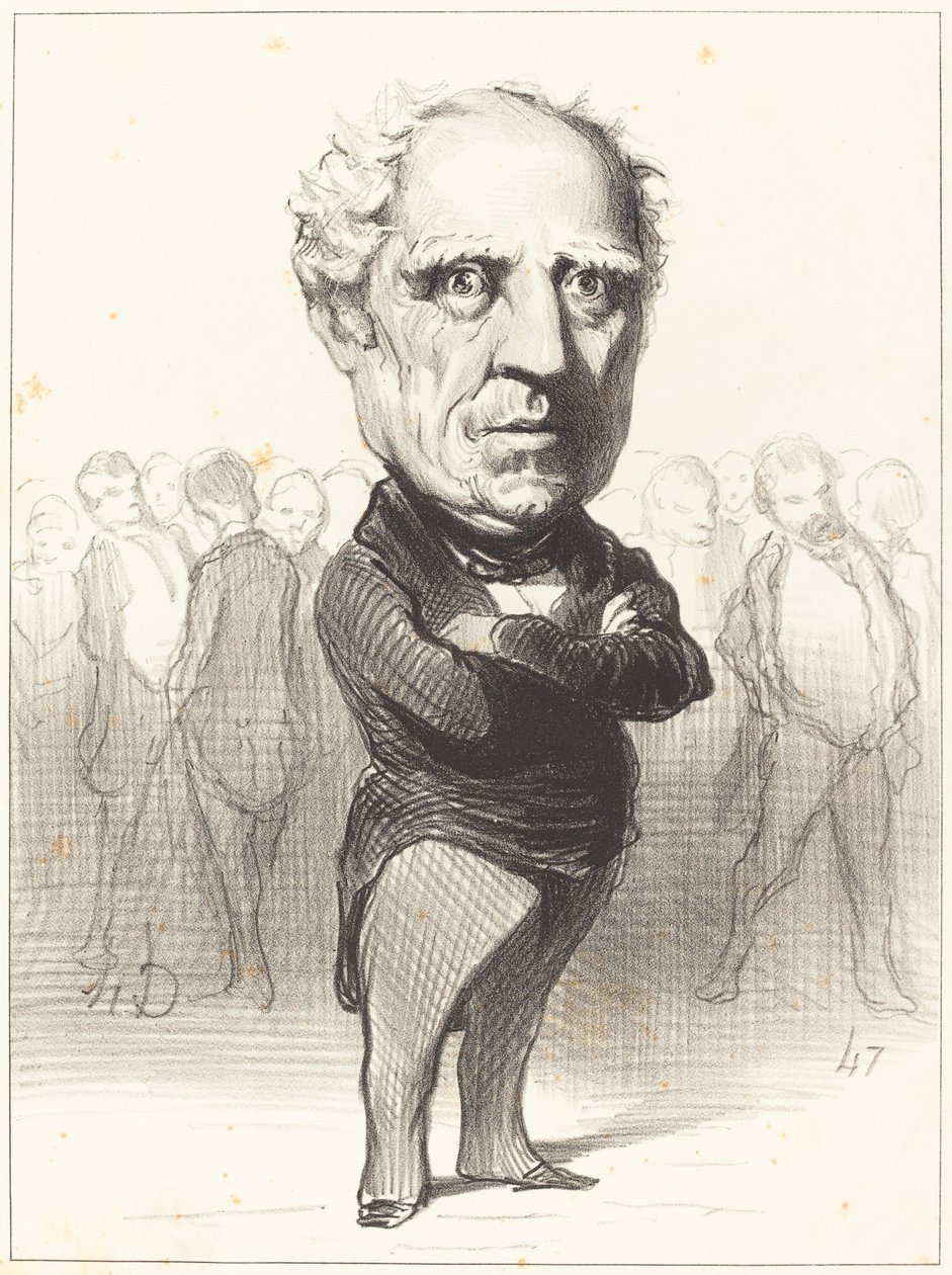 Marsalkka Bugeaud tekijältä Honoré Daumier