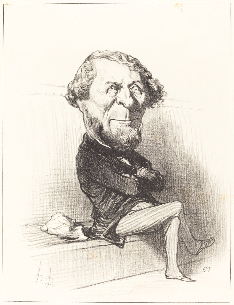 Marie Denis Larabit tekijältä Honoré Daumier