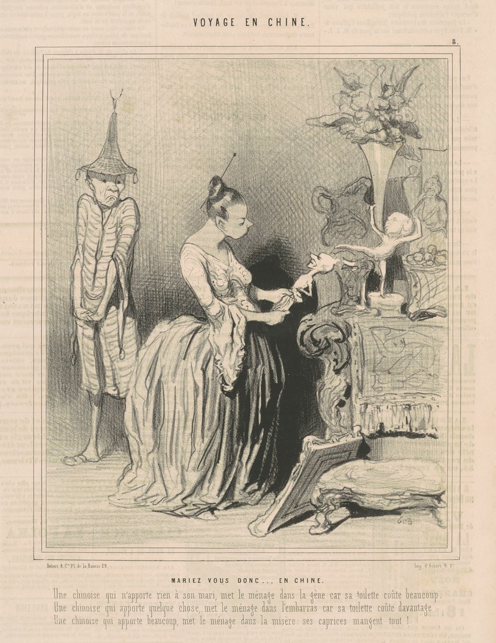 Joten mene naimisiin...Kiinassa tekijältä Honoré Daumier
