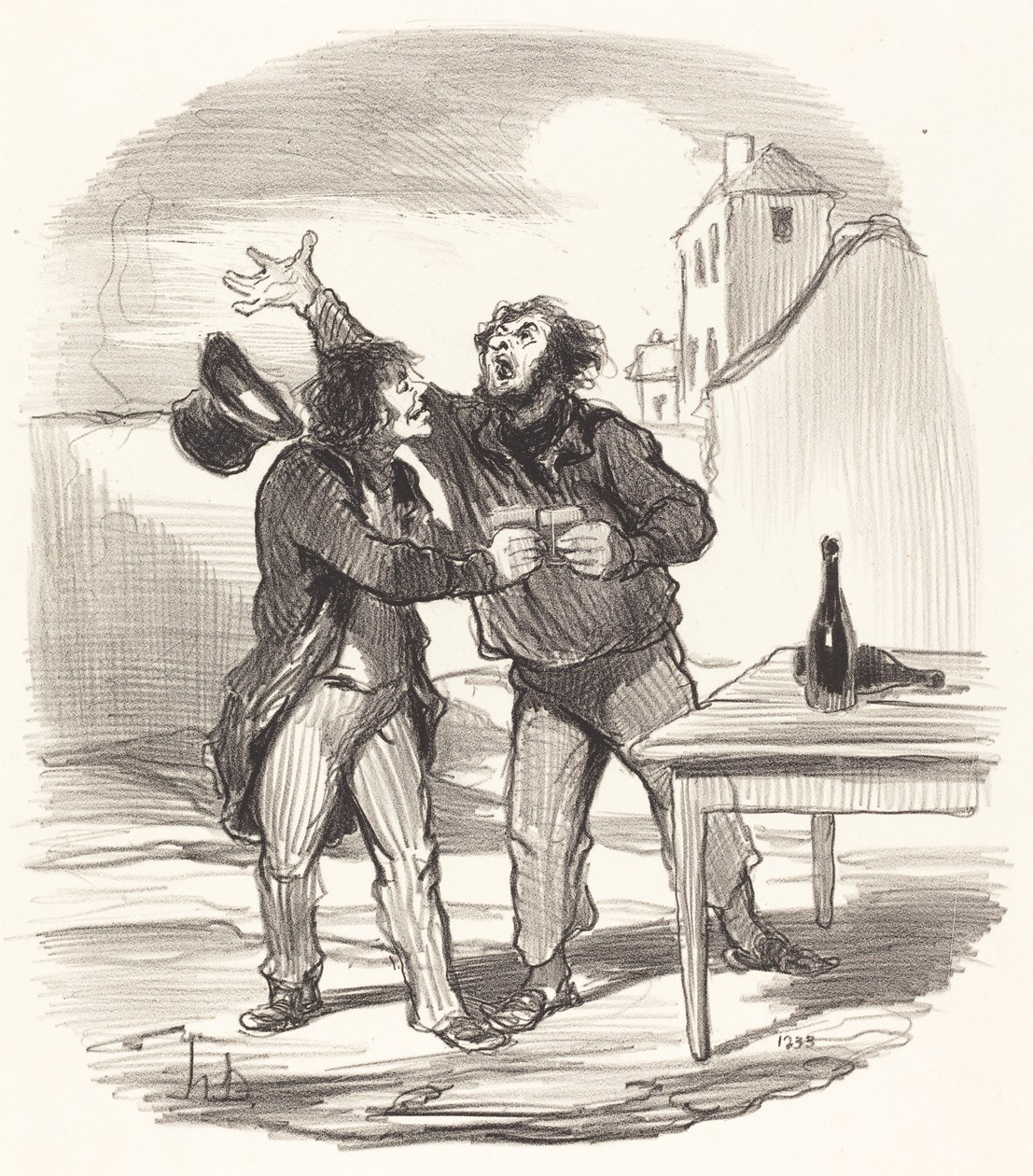 Jäsen... 10. joulukuuta ottaen... tekijältä Honoré Daumier