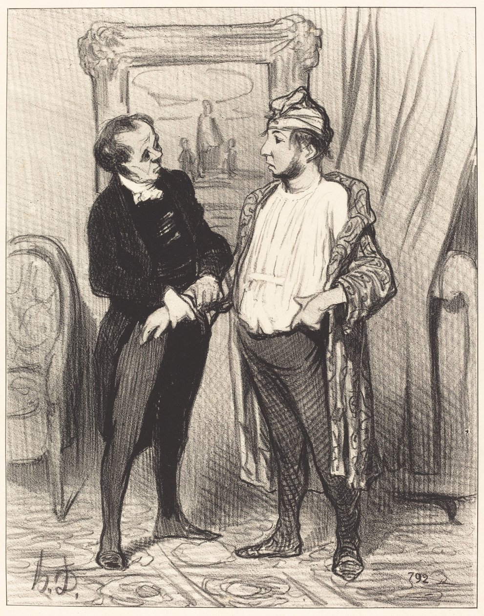 Rakkaani, vakuutan sinulle, että... tekijältä Honoré Daumier