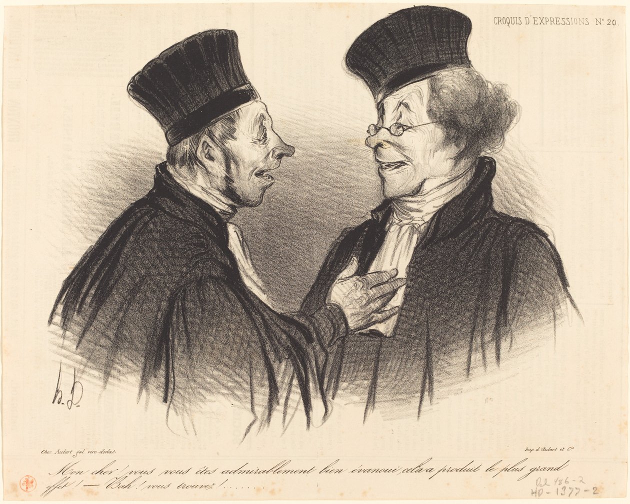 Rakkaani! olet ihailtavan... pyörtynyt... tekijältä Honoré Daumier