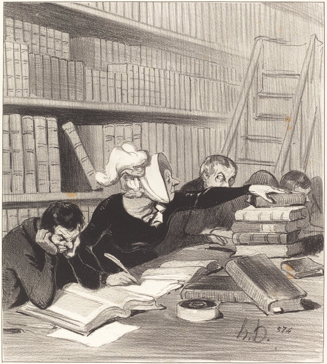 Sir, anteeksi jos häiritsin sinua hieman... tekijältä Honoré Daumier