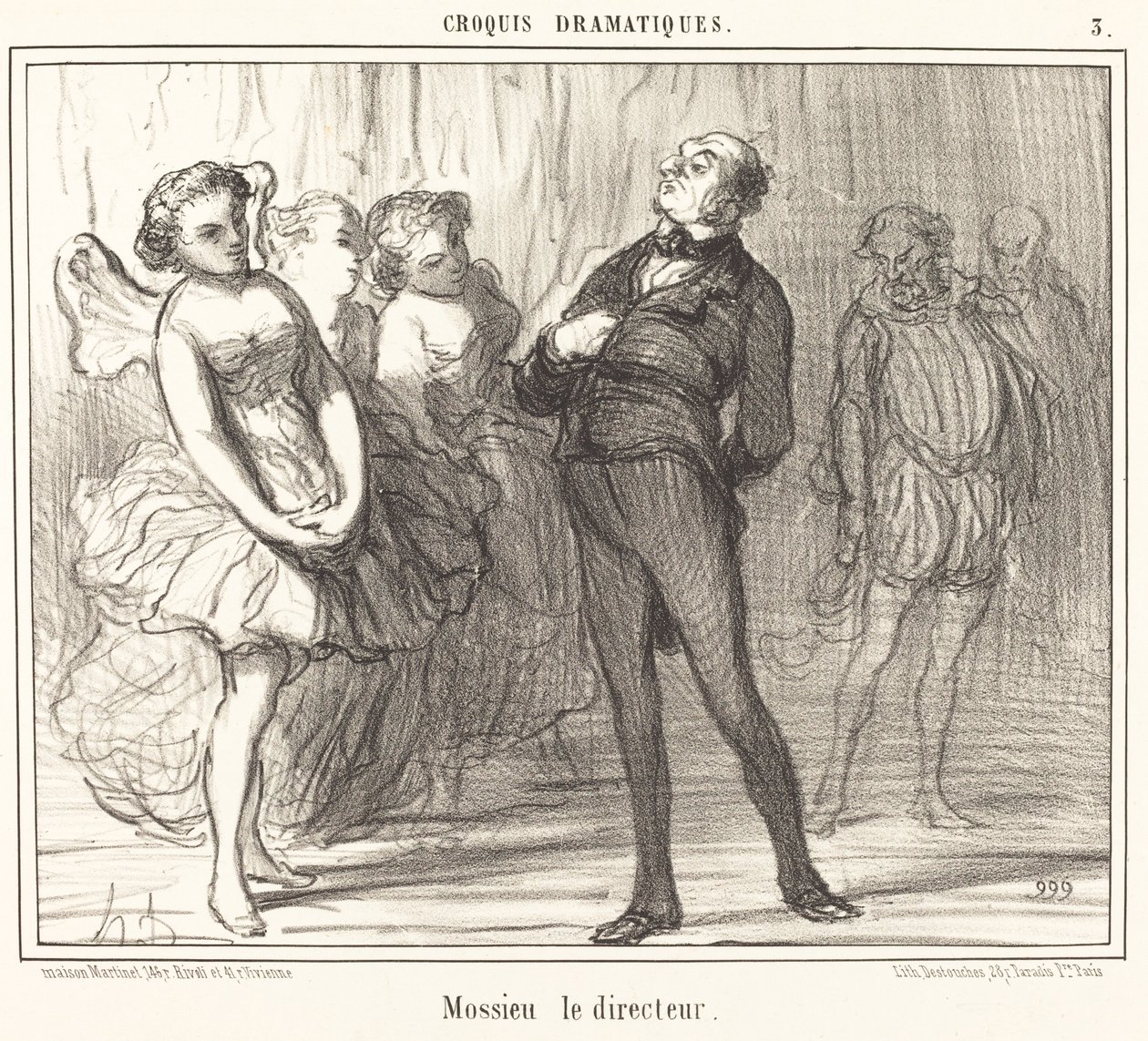Mossie ohjaaja tekijältä Honoré Daumier