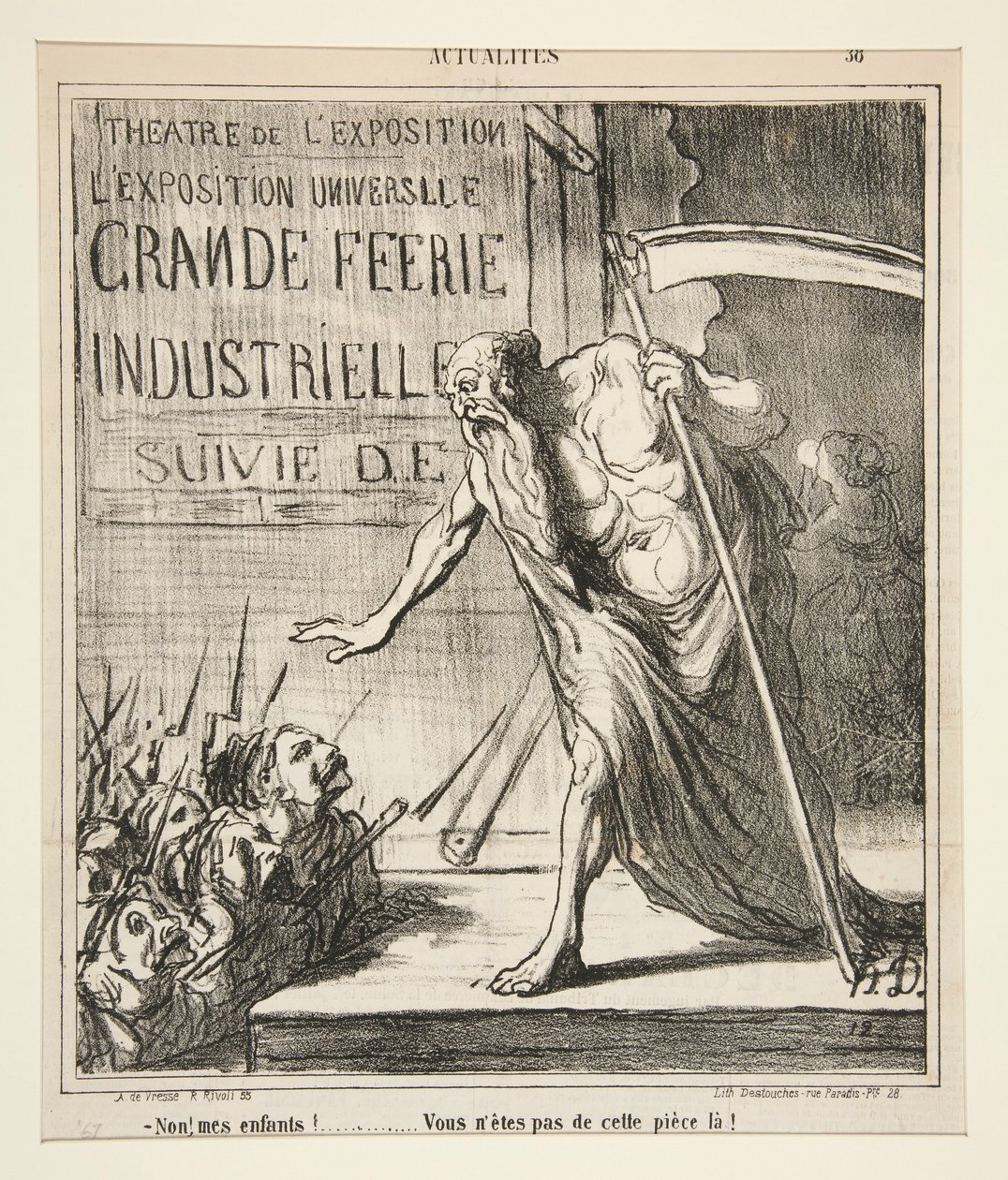 Ei! lapseni! tekijältä Honoré Daumier