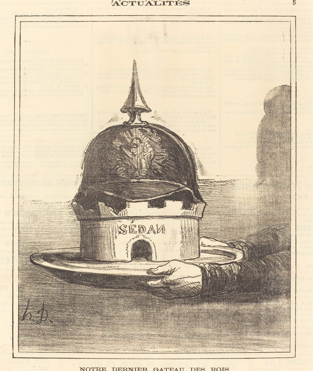 Viimeinen kuningaskakkumme tekijältä Honoré Daumier