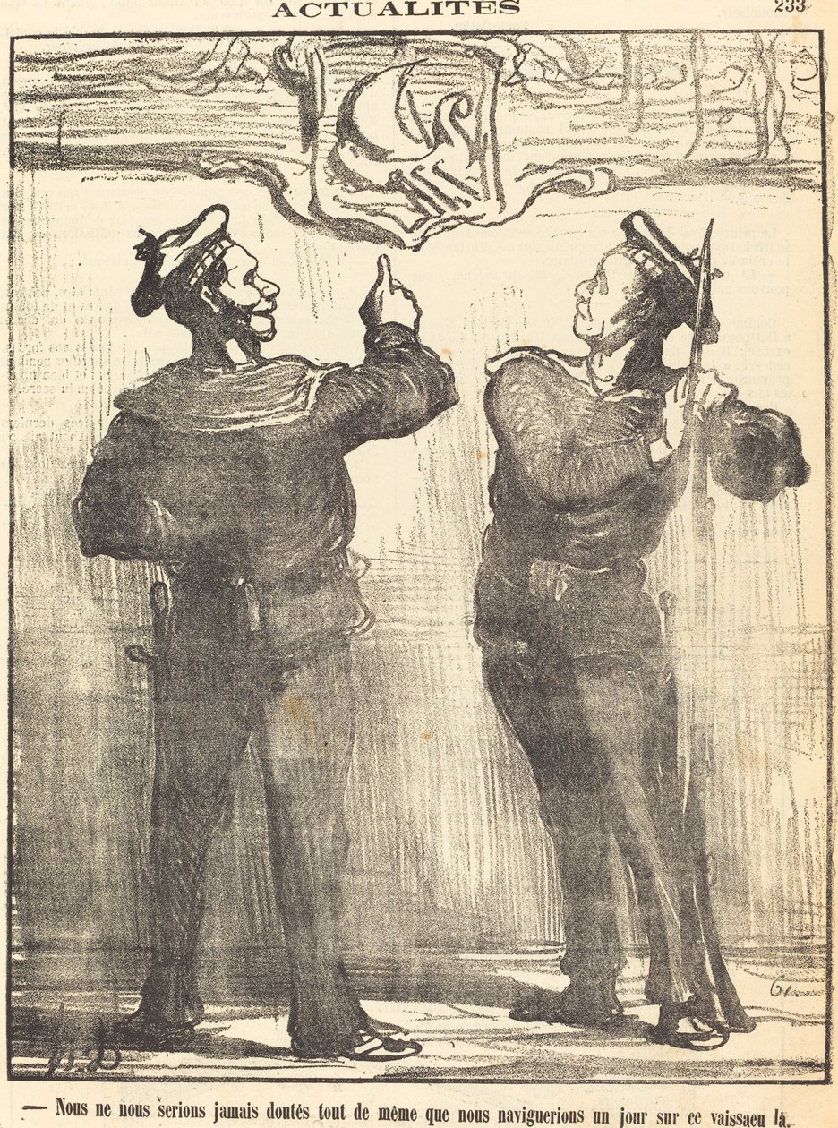 Emme olisi koskaan uskoneet... tekijältä Honoré Daumier