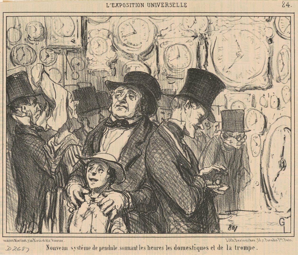 Uusi heilurijärjestelmä... tekijältä Honoré Daumier