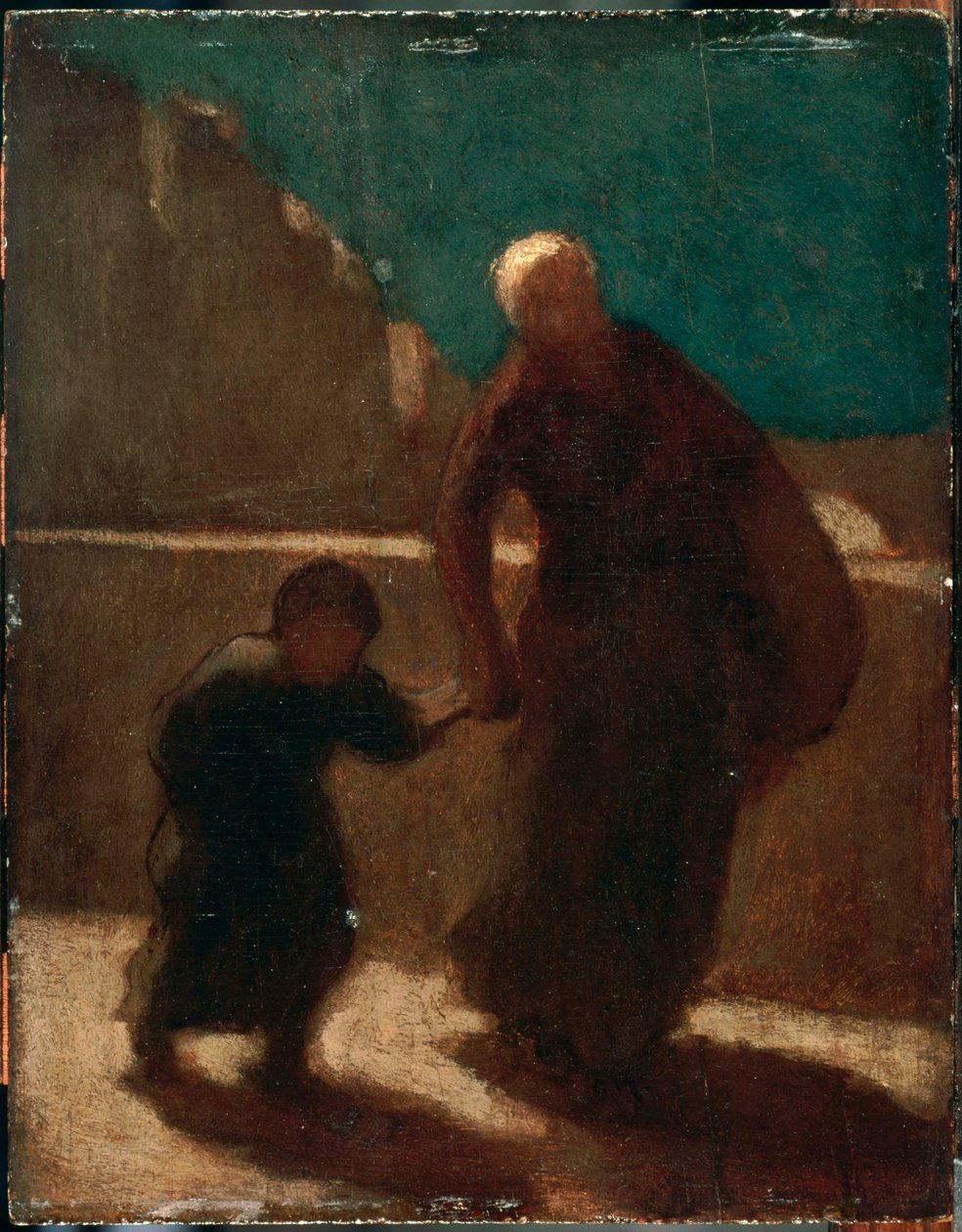 Sillalla yöllä tekijältä Honoré Daumier